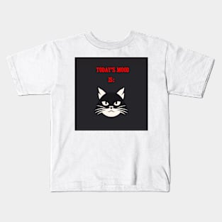 The Mood Cat Collection: Mood Four Kids T-Shirt